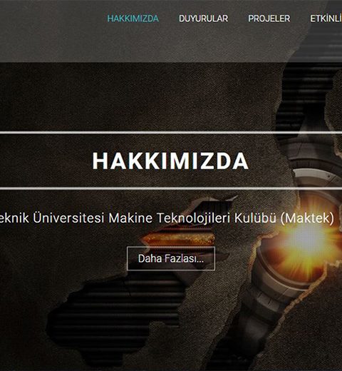 Yildiz Technical University - Machine Technology Club